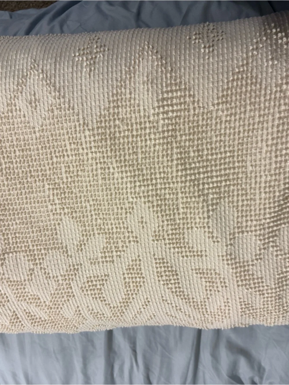 Maine Heritage Weavers Vintage Cream/ Ivory New England King size Bedspread
